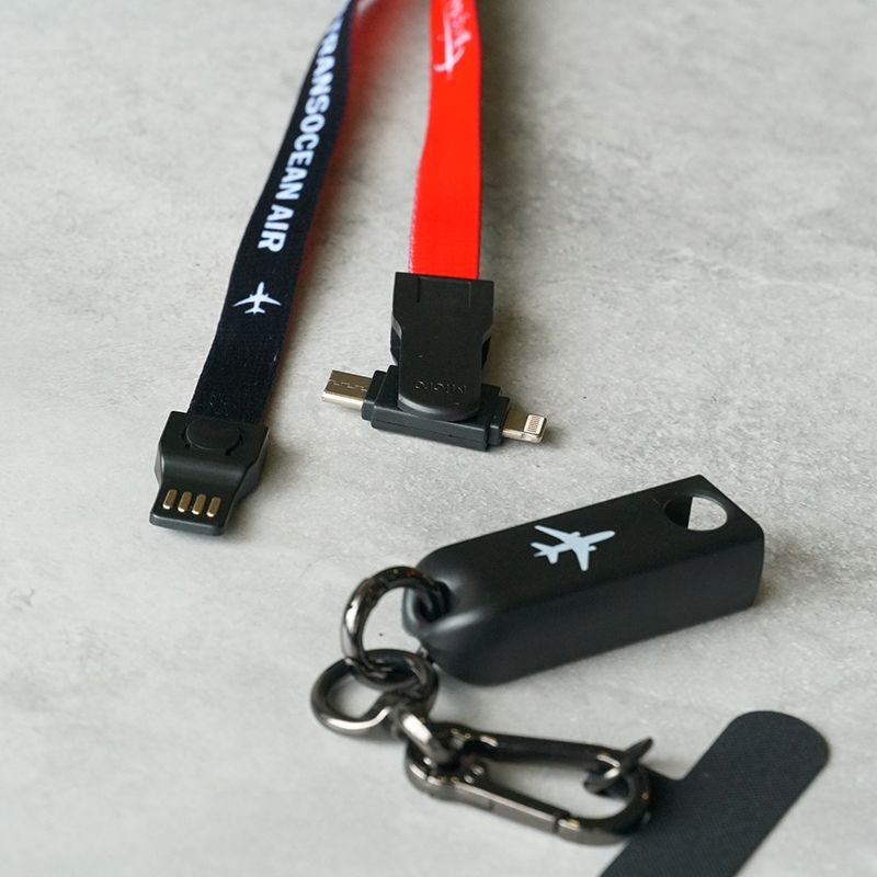 JTAオリジナル充電できるネックストラップ