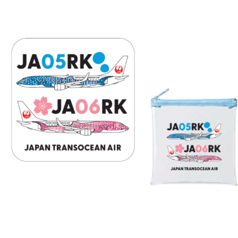 JTAオリジナルグッズ2点セット(ハンドタオル＆クリアポーチ)