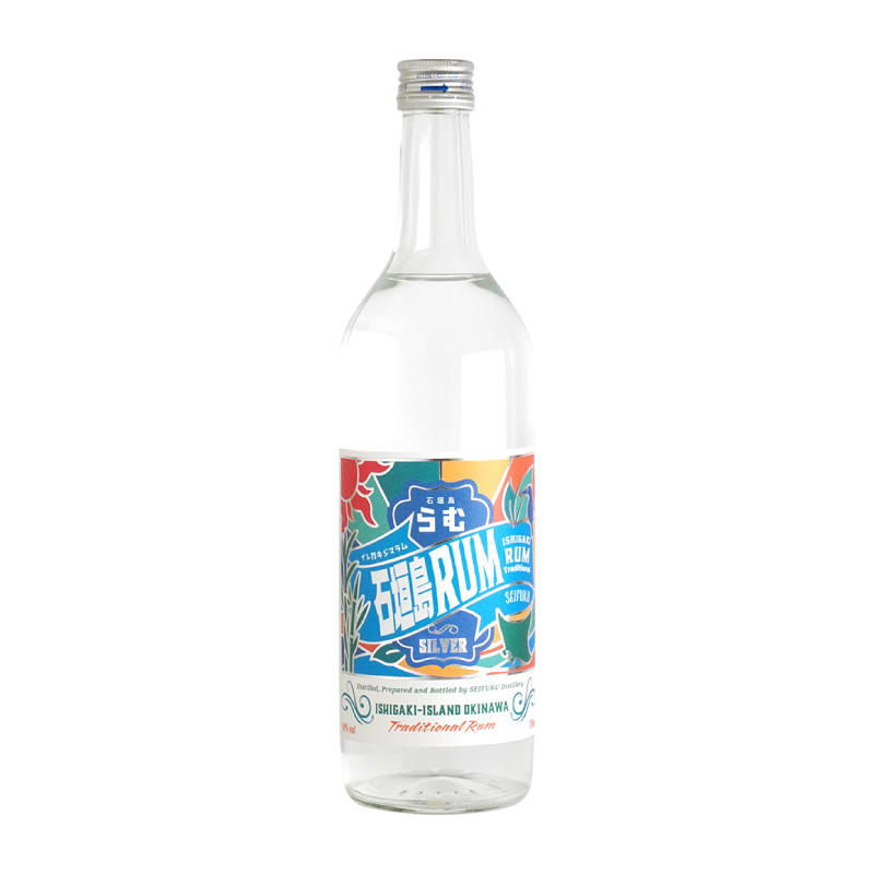 石垣島ラム酒「 SILVER」請福酒造 40度 700ml（箱付き）