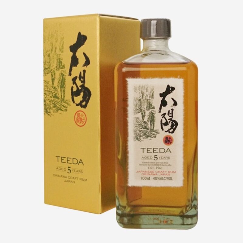 沖縄ラム酒「TEEDA 5年」ヘリオス酒造 40度 700ML