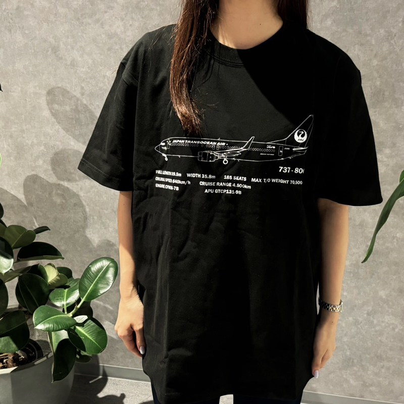  JTA オリジナルTシャツ "ON GROUND"（ブラック）L