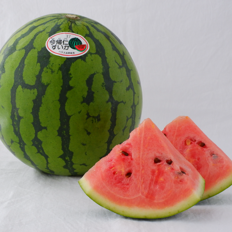 沖縄県産すいか|主産地:今帰仁村 1玉(3kg以上)
