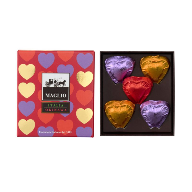 マーリオ×OKINAWAチョコレート ハート型ギフト