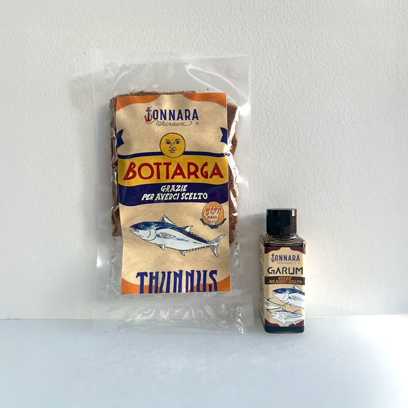 TONNARA本鮪ボッタルガパウダー・魚醤セット