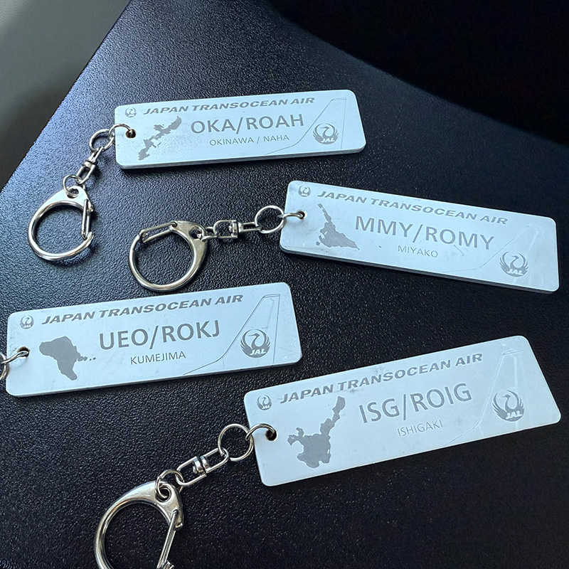 JTAアップサイクルキーホルダー 【OKA/那覇】Ver.