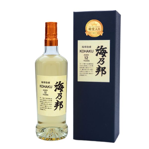 海乃邦KOHAKU12年古酒43度