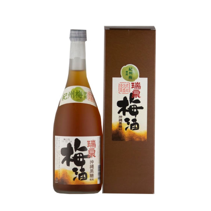 瑞泉｜沖縄黒糖使用梅酒 12度 720ml