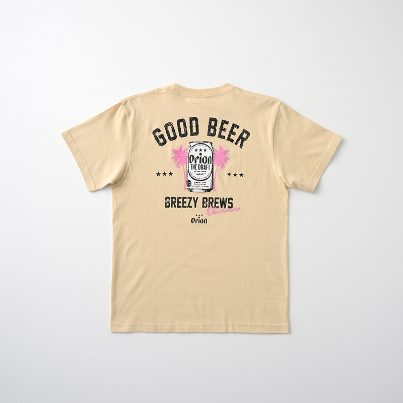 GOOD BEER Tシャツ(サンドベージュ)