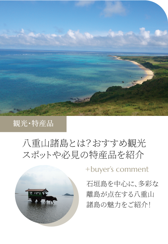 八重山諸島とは？おすすめ観光スポットや必見の特産品を紹介